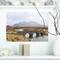 Designart - Sligachan Old Bridge Panorama - Landscape Artwork Canvas